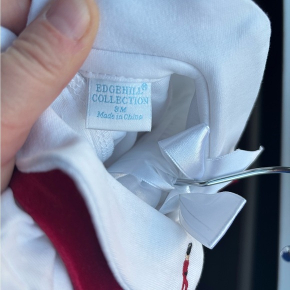 NWT Edgehill Collection Baby Boy Long Sleeve toy soldier Velvet Shortall Set - Picture 7 of 9